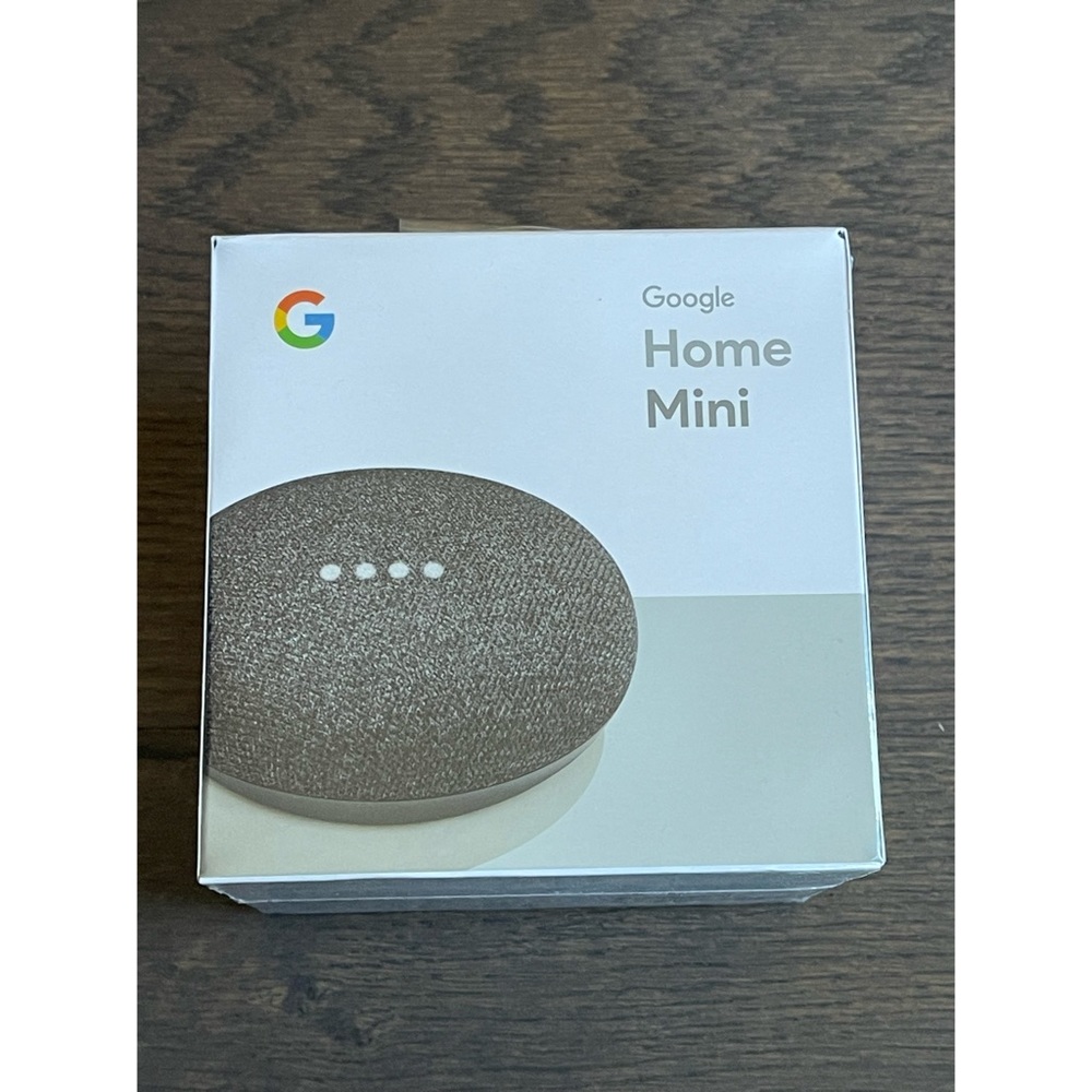 Google Home Mini Charcoal GA00216-US New in Box - Picture 2 of 4